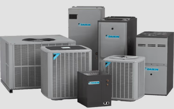 Daikin furnaces, air handlers, condensers and coils we install and service